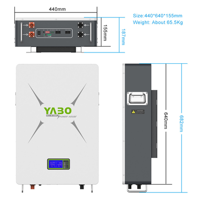 150Ah 230Ah 48V 72V パワーウォール バッテリー パワーウォール リン酸鉄リチウム プリズマティック セル