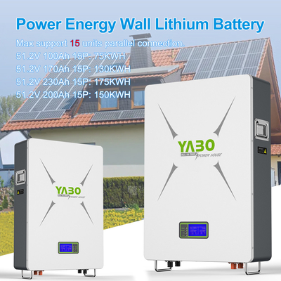 150Ah 230Ah 48V 72V パワーウォール バッテリー パワーウォール リン酸鉄リチウム プリズマティック セル