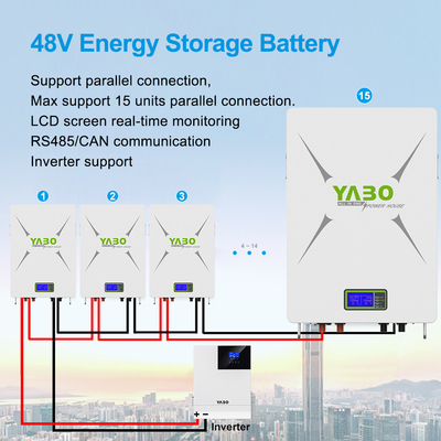 ソーラー パワーウォール バッテリー パワーウォール 5kwh 10kwh ポータブル トランスポート 48v 200ah