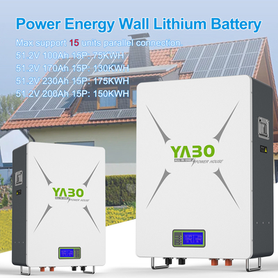 ソーラー パワーウォール バッテリー パワーウォール 5kwh 10kwh ポータブル トランスポート 48v 200ah