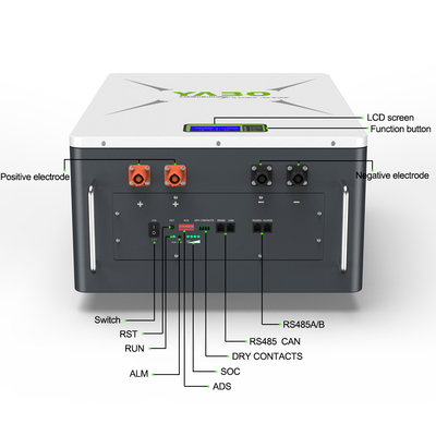 ソーラー パワーウォール バッテリー パワーウォール 5kwh 10kwh ポータブル トランスポート 48v 200ah