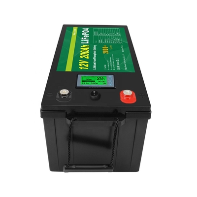 工場価格 12V/24V/36V 200Ah Lifepo4 バッテリー 太陽光貯蔵システム リチウムイオン電池 家庭用太陽光パネル用