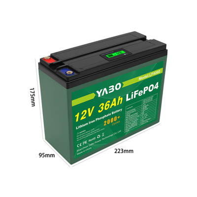 太陽貯蔵エネルギー深い周期のための 12V 36Ah パワーウォール 電池