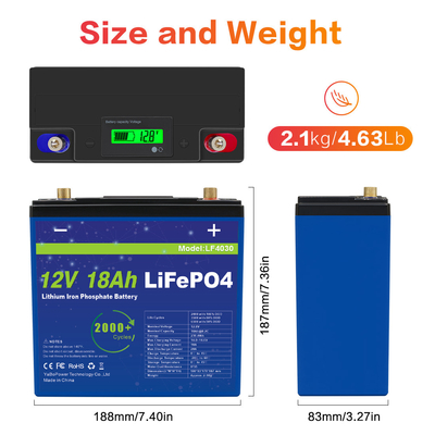 ボートのゴルフ カートのための 25ah 12v 20ah パワーウォール 電池のパックの細胞