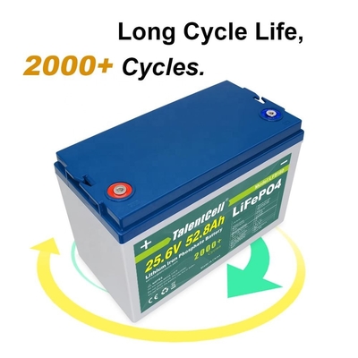 25.6v 52ah 50ah 24v パワーウォール ディープ サイクル バッテリー ソーラー 3000 サイクル