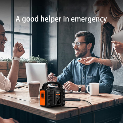 太陽動力を与えられた携帯用発電所 220v AC 出口 150W 50000mAh 発電機の供給