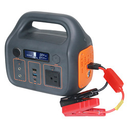 ポータブル エネルギー ストレージ出力 110V AC リチウム イオン バッテリー 300W 再生可能エネルギー家庭用発電所
