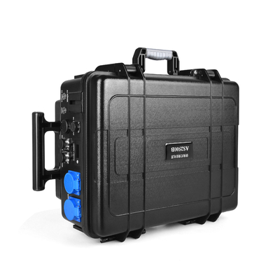 パワーウォール 電池 110v 220v 2500w が付いている充満リチウム携帯用発電所
