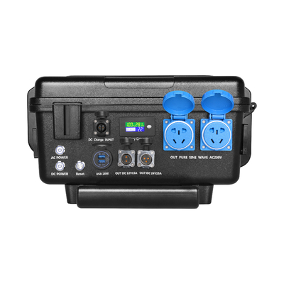 パワーウォール 電池 110v 220v 2500w が付いている充満リチウム携帯用発電所