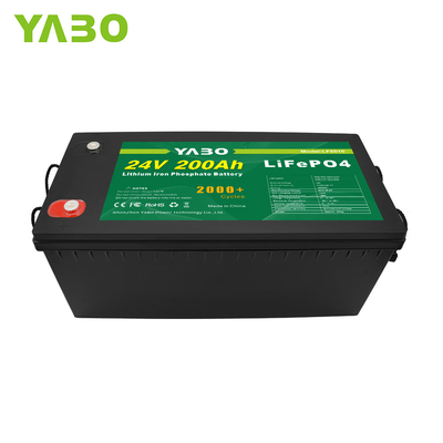 2000 サイクル寿命 24V パワーウォール バッテリー セル ソーラー リン酸鉄リチウム電池 200Ah