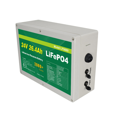 太陽電池パネルUPSのリチウム イオンのための26.4Ah 25.6v パワーウォール電池のパックの深い周期