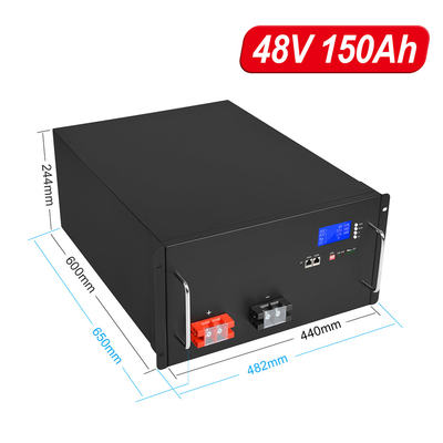 カスタマイズされた Lifepo4 電池 51.2V 150Ah スーパーキャパシターの太陽電池の蓄電池のパック 48V