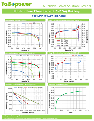 Solar Energy貯蔵の海兵隊員およびRVのためのカスタマイズされた51.2 V 100ah Lifepo4電池