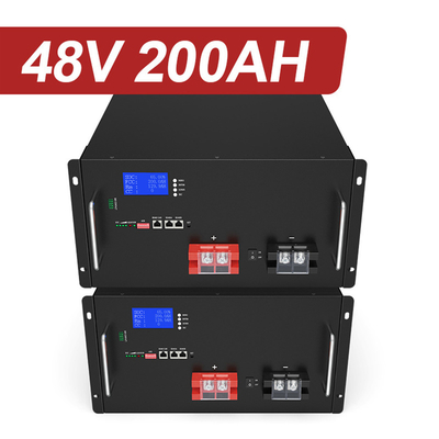 エネルギー貯蔵 BMS ディープ サイクル充電式ストレージ ソーラー 48V 200Ah リチウム イオン バッテリー LiFePO4 UPS ゴルフ カート用