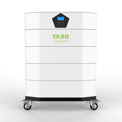 棚によって取付けられる積み重ね可能な電池のパックの太陽貯蔵170ah 48v Lifepo4電池