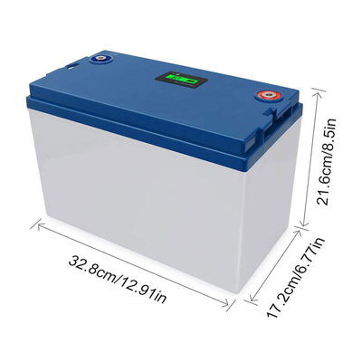 FCC 100ah 12のボルトLifepo4電池M8ターミナルIP55プラスチック・ケース