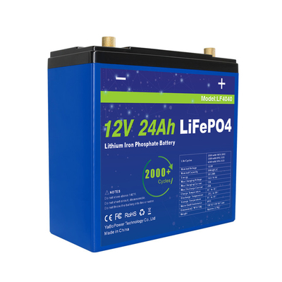 密集した12V 24Ahのリチウム鉄の隣酸塩電池は32700 6Ah細胞4S4P構成を詰める