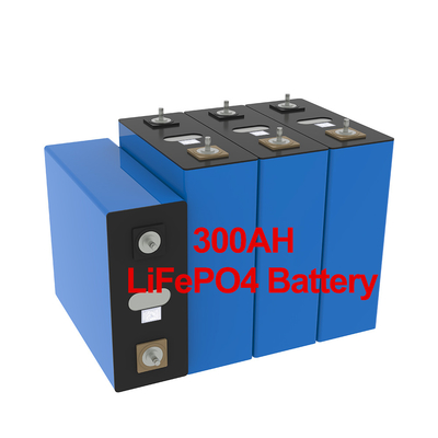 3.2V 300Ah Lifepo4 バッテリーセル 4000 サイクル寿命 グレード A レベル標準