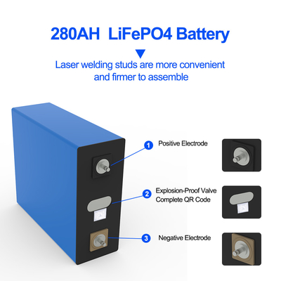 3.2V 280AH リチウム鉄リン酸電池 - 高容量で長持ちする電源ソリューション
