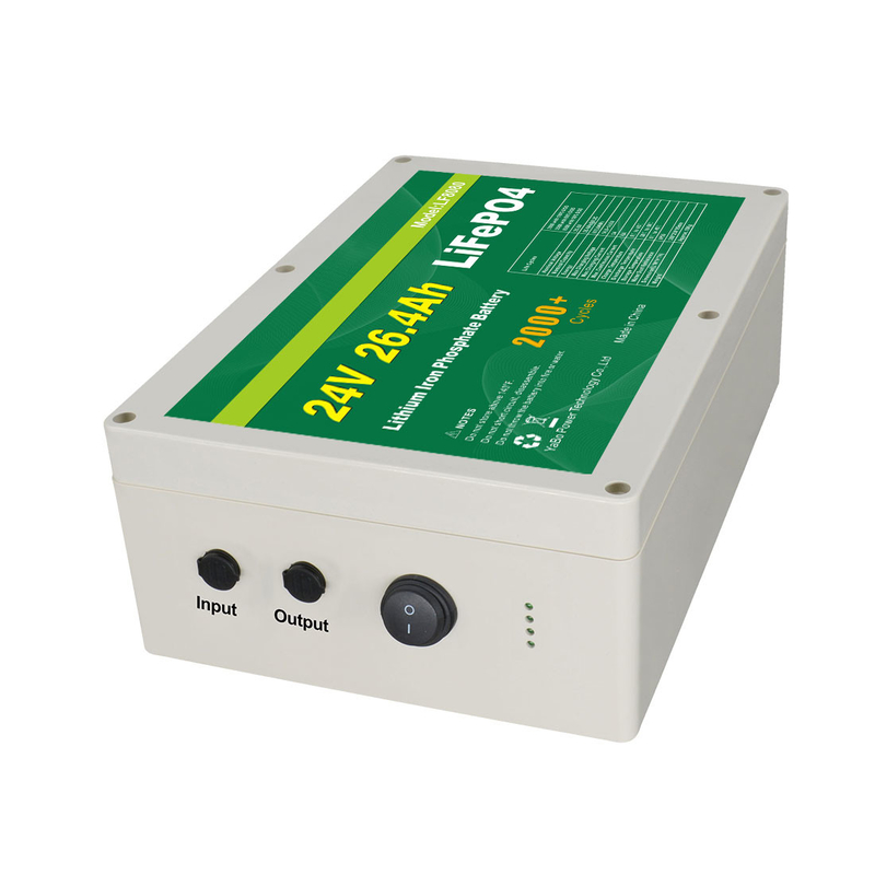 太陽電池パネルUPSのリチウム イオンのための26.4Ah 25.6v パワーウォール電池のパックの深い周期