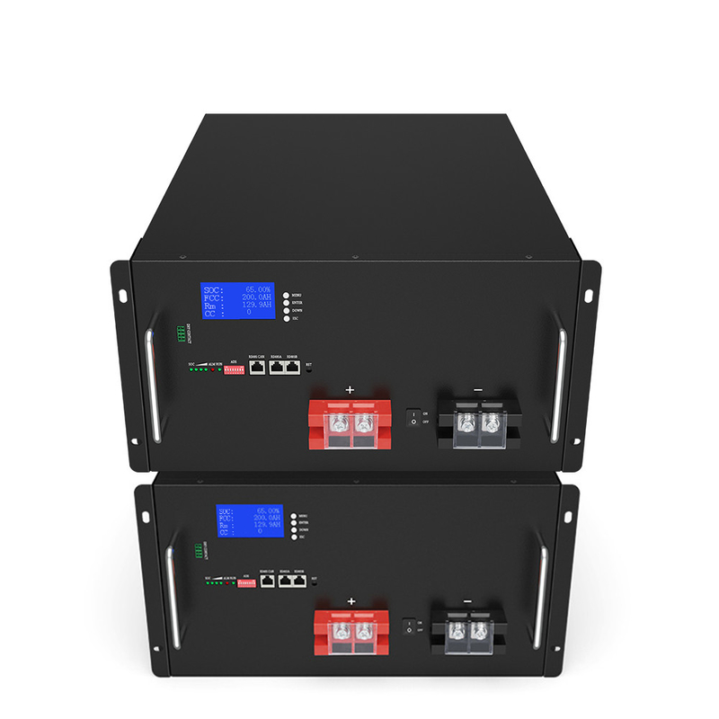 エネルギー貯蔵 BMS ディープ サイクル充電式ストレージ ソーラー 48V 200Ah リチウム イオン バッテリー LiFePO4 UPS ゴルフ カート用